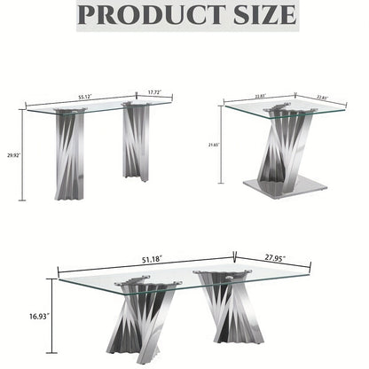 Luxury Glass Table Collection