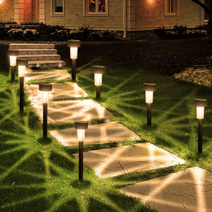 Dusk-to-Dawn Solar Lawn Lights