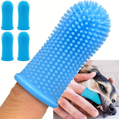 Gentle, Non-Toxic Silicone Dog Toothbrush - Durable Dental Care For Fresher Breath & Healthier Teeth