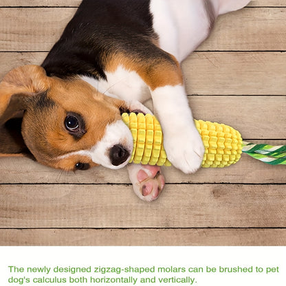 Dog Chew Toys for Aggressive Chewers, Tough Durable Squeaky Interactive Dog Toys, Puppy Teeth Chew Corn Stick Toy for Small Large Breed