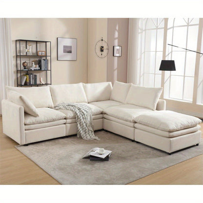 Modern U-shaped Sectional Sofa