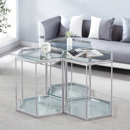 Luxury Modern Tempered Glass Coffee Table