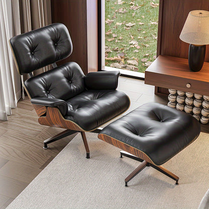 Luxurious Genuine Leather Recliner Chair