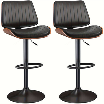 Industrial Modern Adjustable Bar Stools