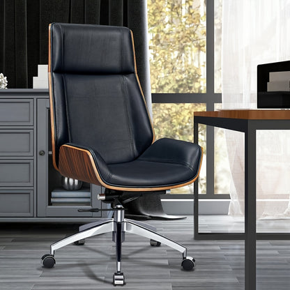 Ergonomic High Back Leather Executive Office Chair