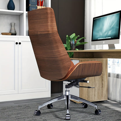 Ergonomic High Back Leather Executive Office Chair