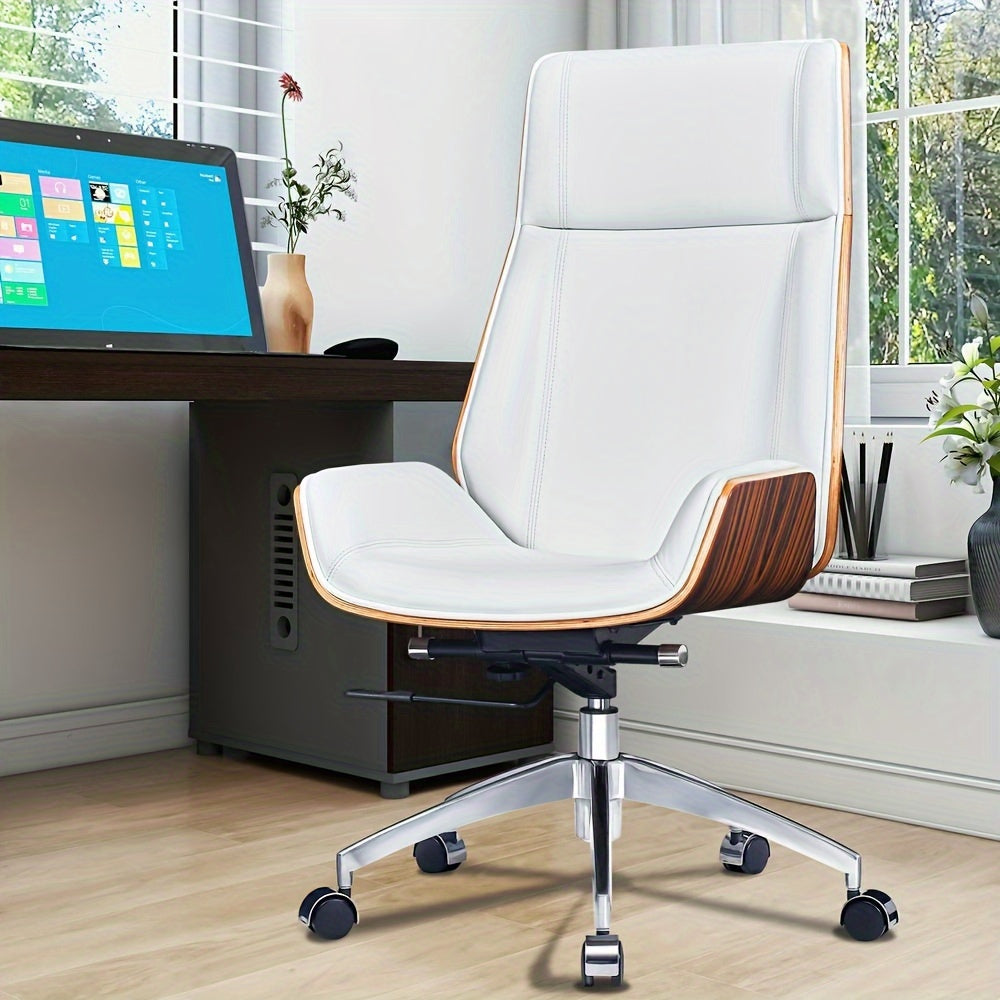 Ergonomic High Back Leather Executive Office Chair