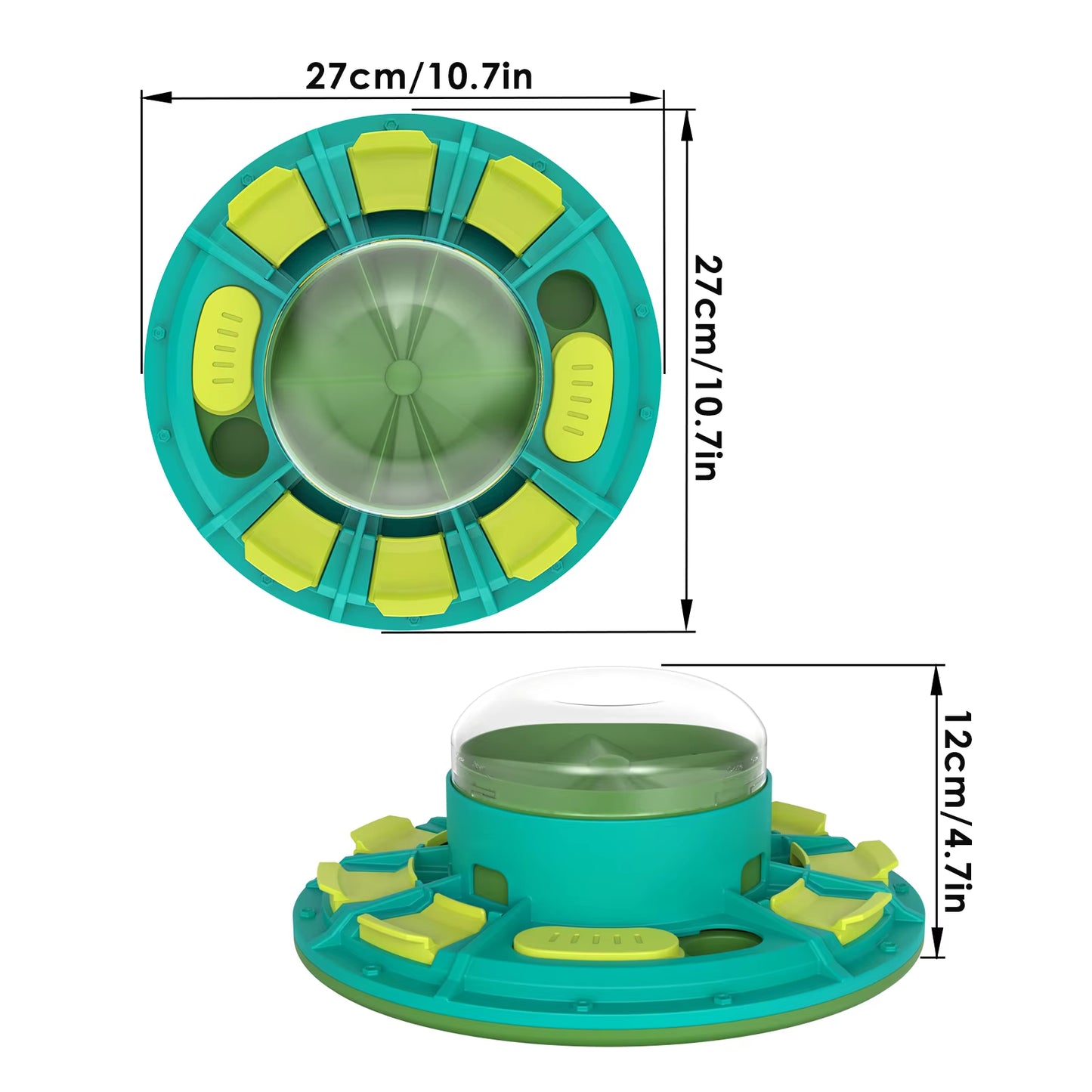 Dogs and Cats Educational Toys, Used to Improve IQ and Slow Feeding, Suitable for All Sizes of Dogs, No Battery Design