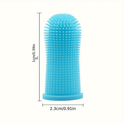 Gentle, Non-Toxic Silicone Dog Toothbrush - Durable Dental Care For Fresher Breath & Healthier Teeth