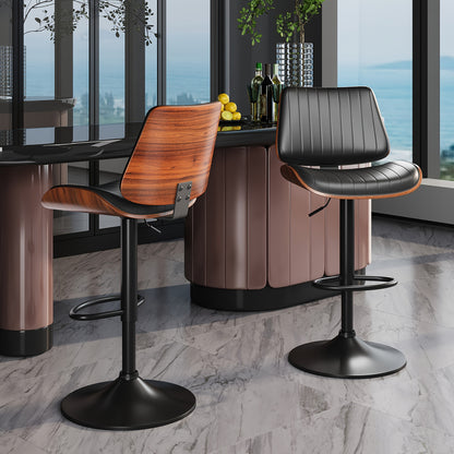 Industrial Modern Adjustable Bar Stools