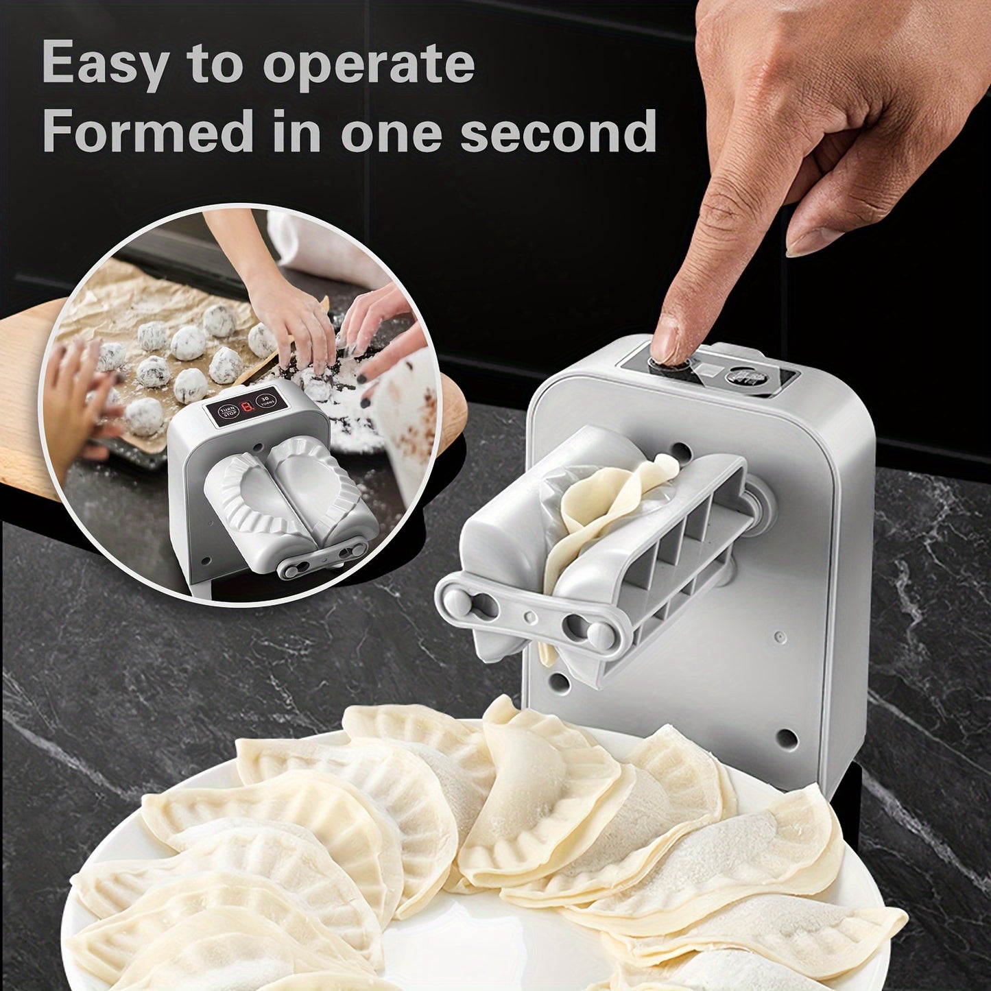 Automatic Electric Dumpling Maker Machine