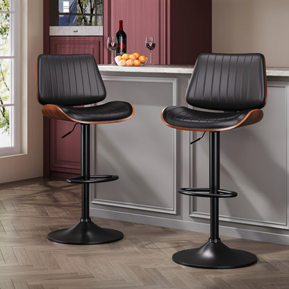 Industrial Modern Adjustable Bar Stools